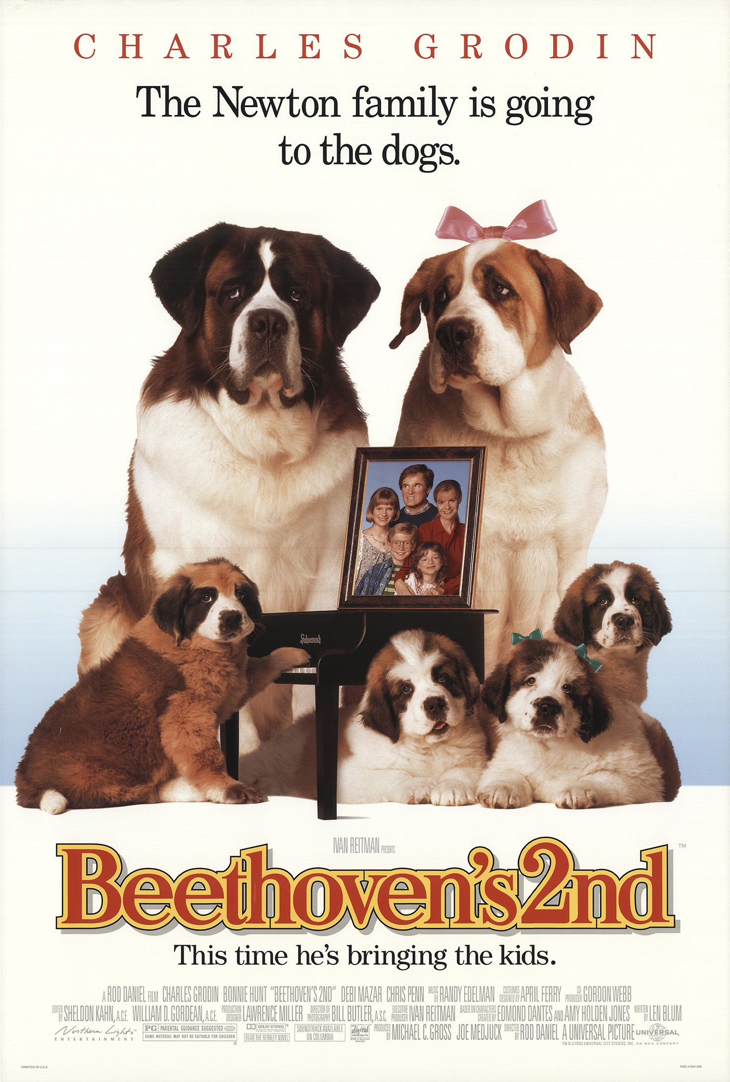 Mega Sized Movie Poster Image for Beethoven's 2nd (#1 of 2)