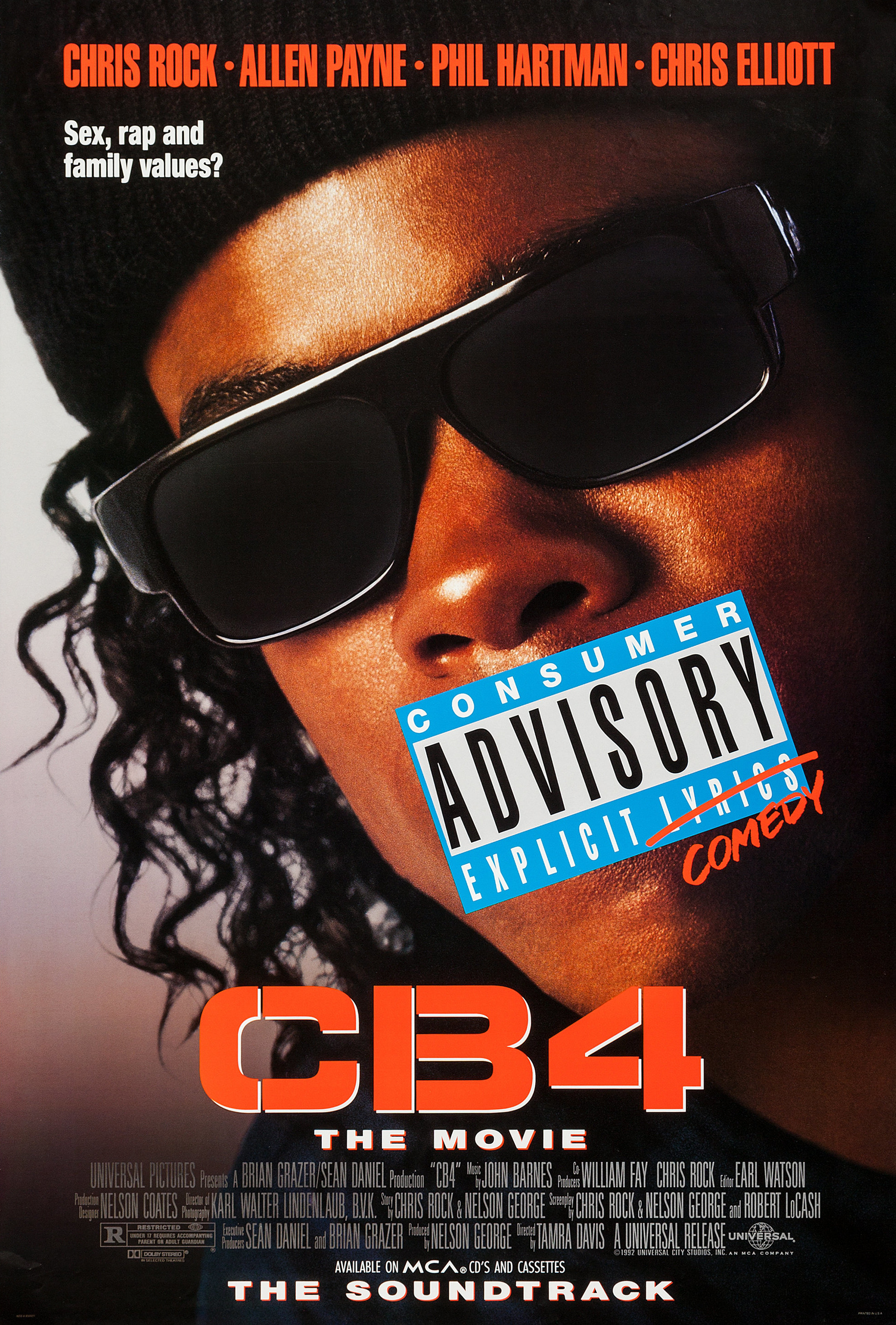 Mega Sized Movie Poster Image for CB4 