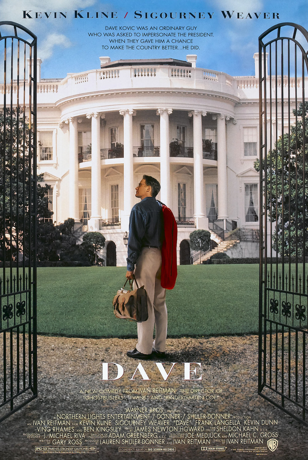 Extra Large Movie Poster Image for Dave (#1 of 2)