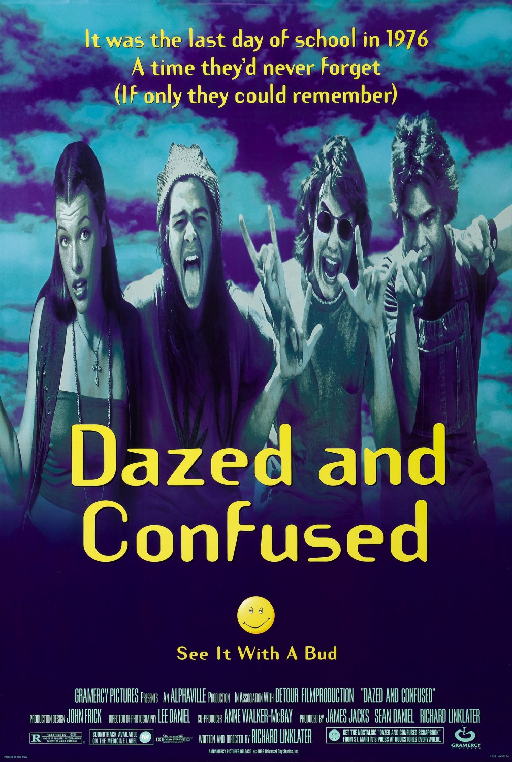 Extra Large Movie Poster Image for Dazed and Confused (#2 of 2)