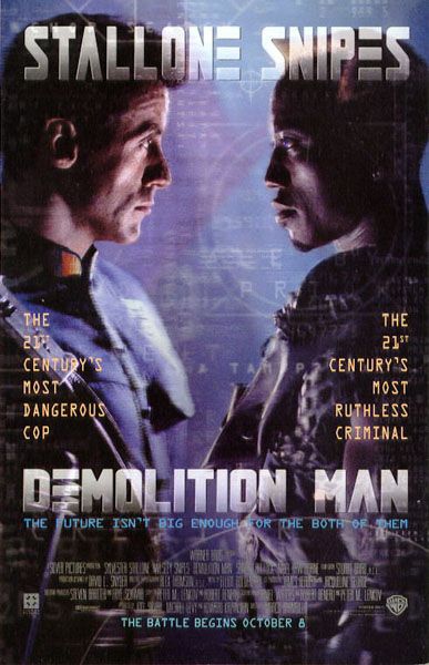 Demolition Man Movie Poster
