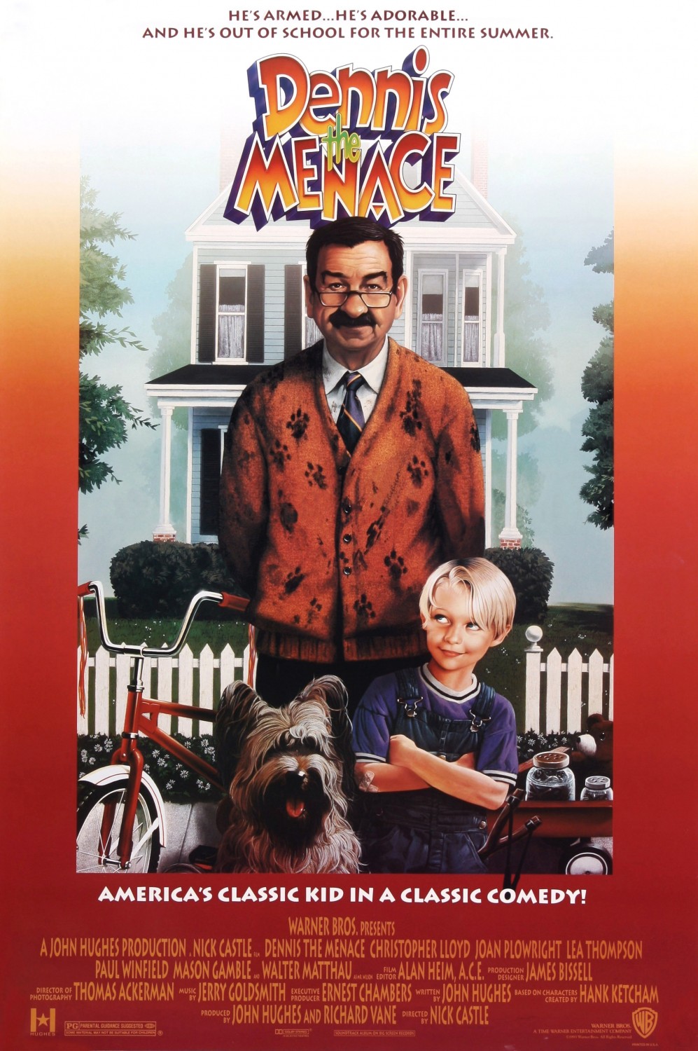 Extra Large Movie Poster Image for Dennis the Menace (#1 of 2)