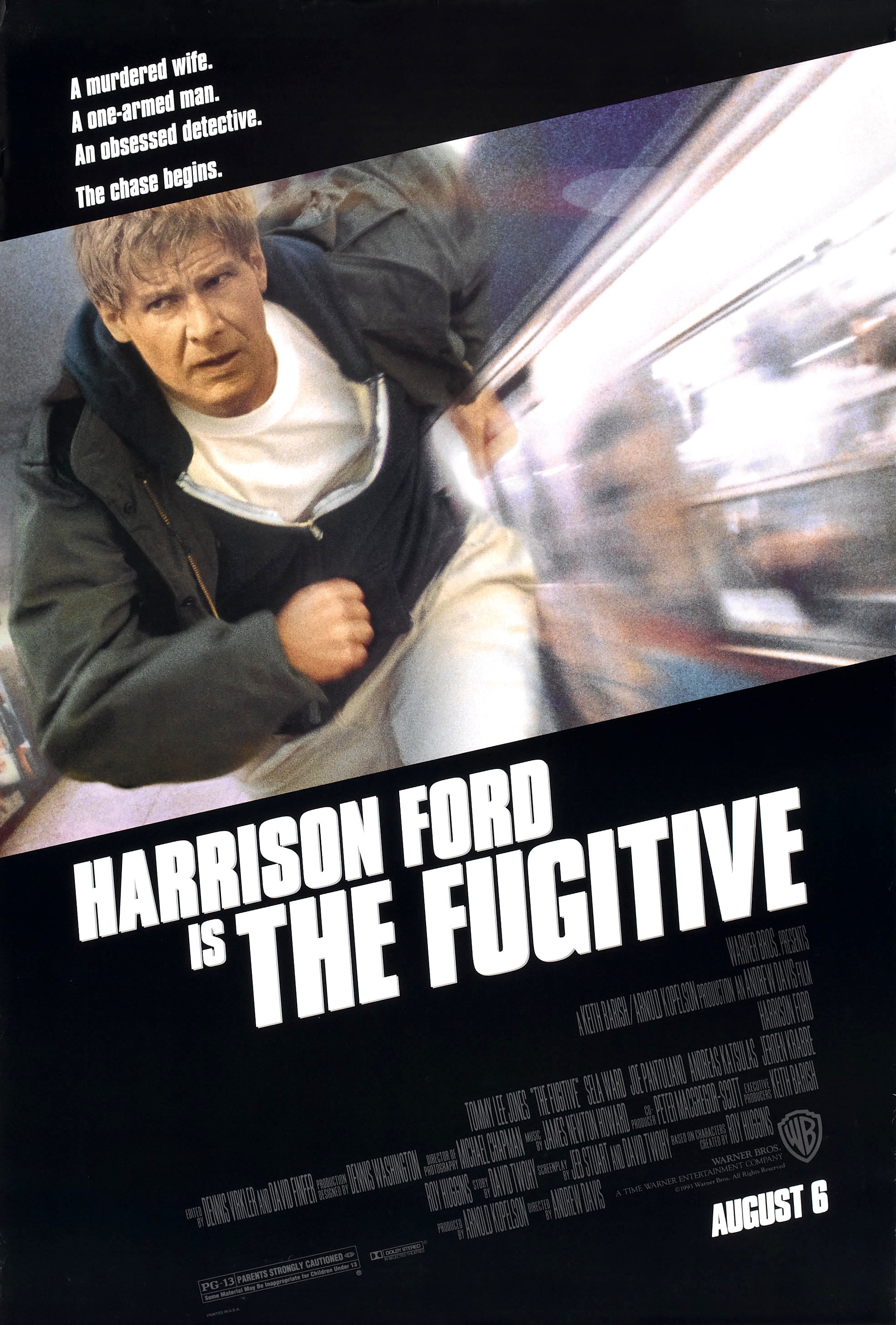 Mega Sized Movie Poster Image for The Fugitive (#1 of 2)