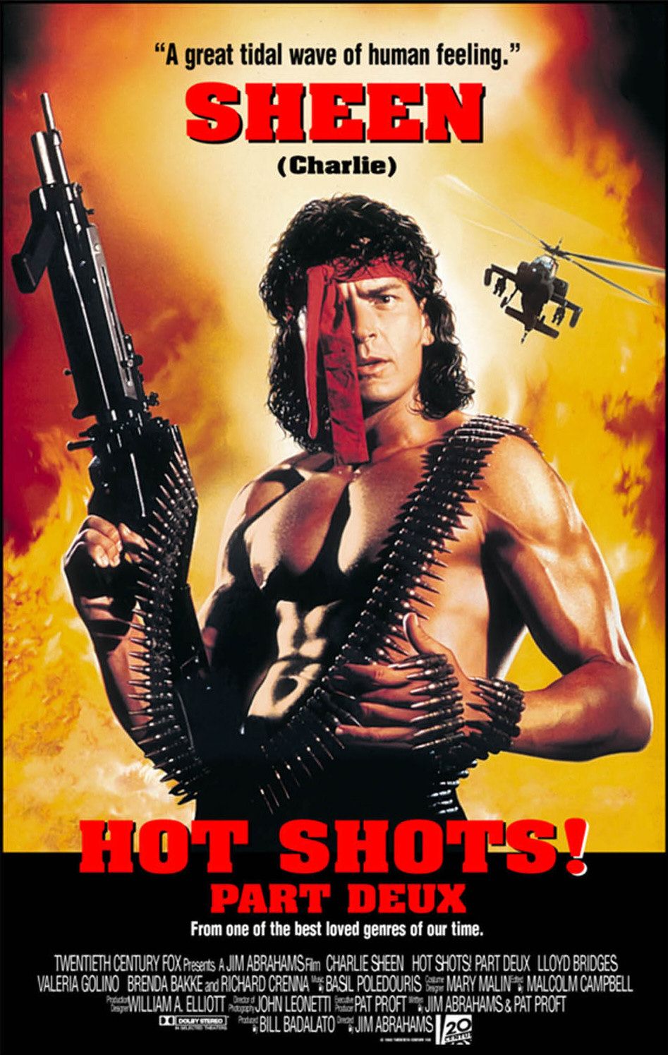 Extra Large Movie Poster Image for Hot Shots! Part Deux (#1 of 4)