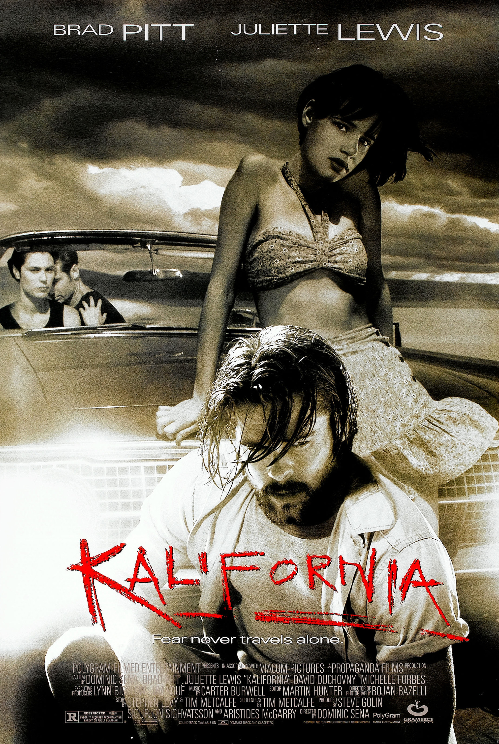 Mega Sized Movie Poster Image for Kalifornia (#1 of 2)