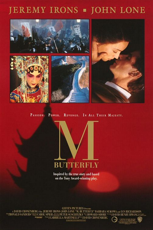 M. Butterfly Movie Poster
