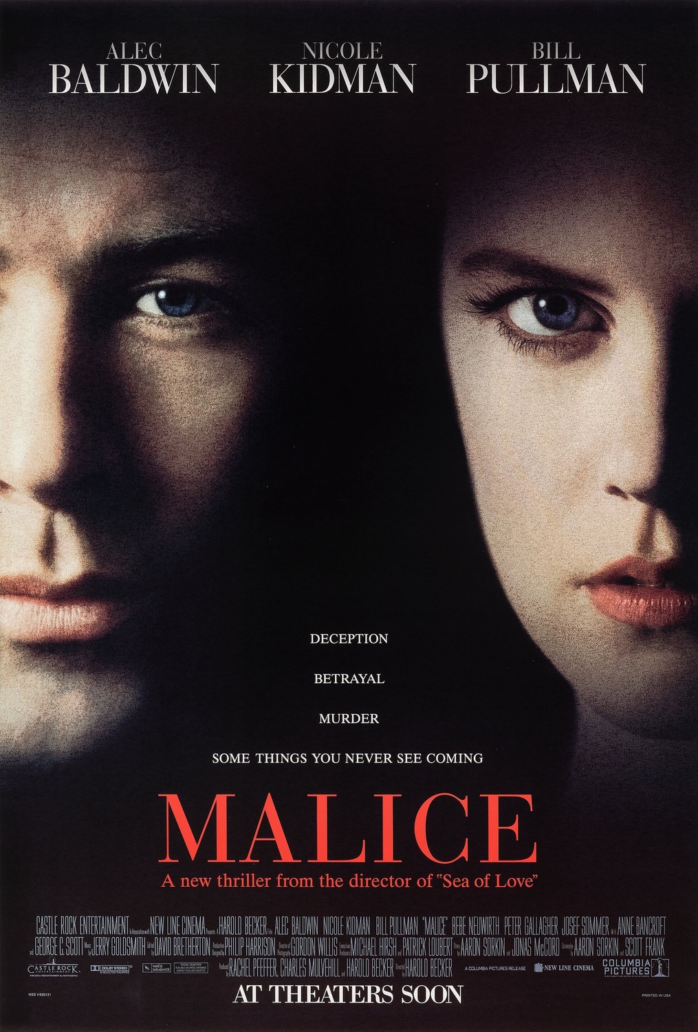 Extra Large Movie Poster Image for Malice 