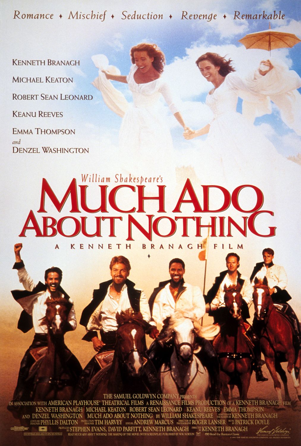 2013 Much Ado About Nothing 11x17 Movie Poster 