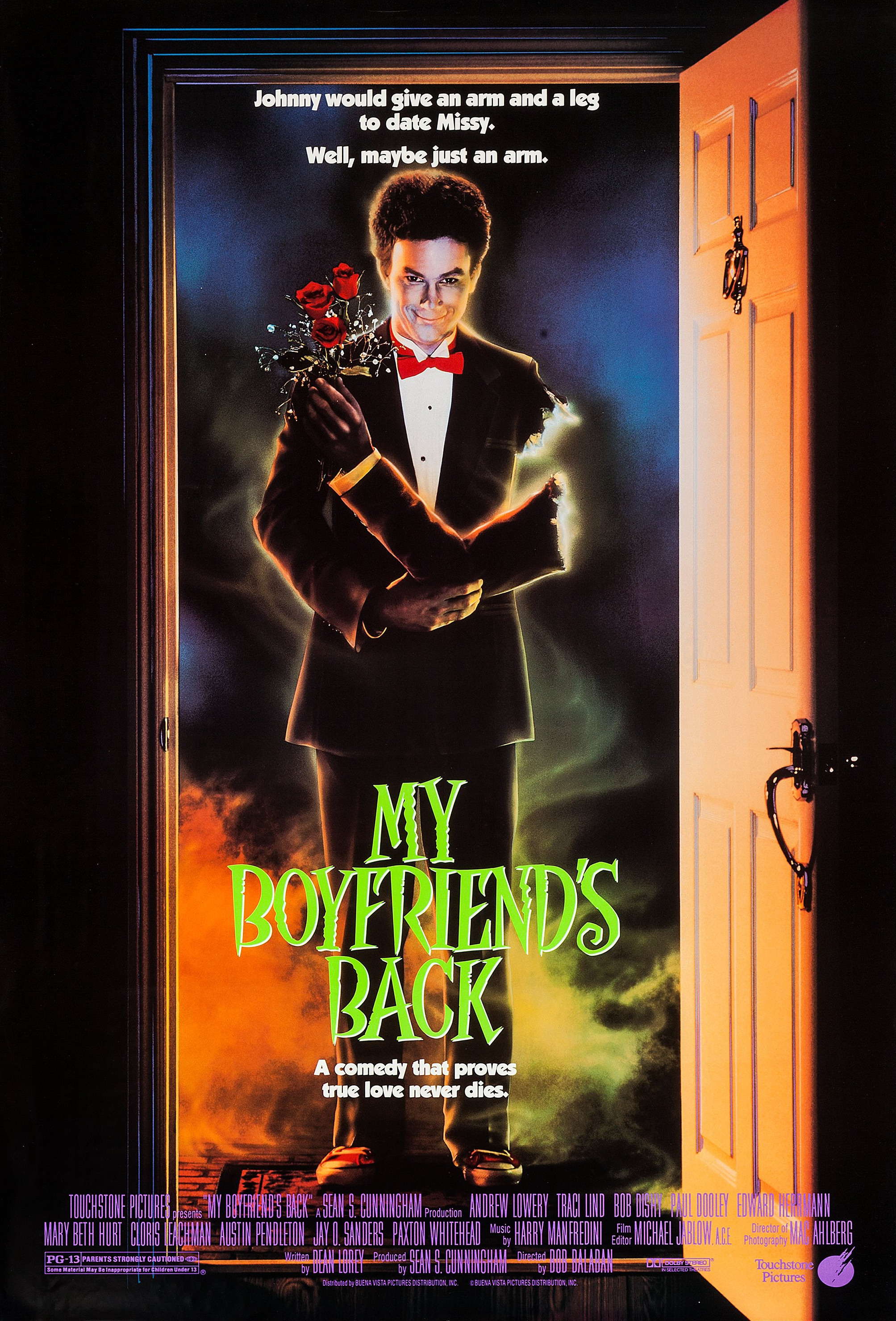 Mega Sized Movie Poster Image for My Boyfriend's Back 