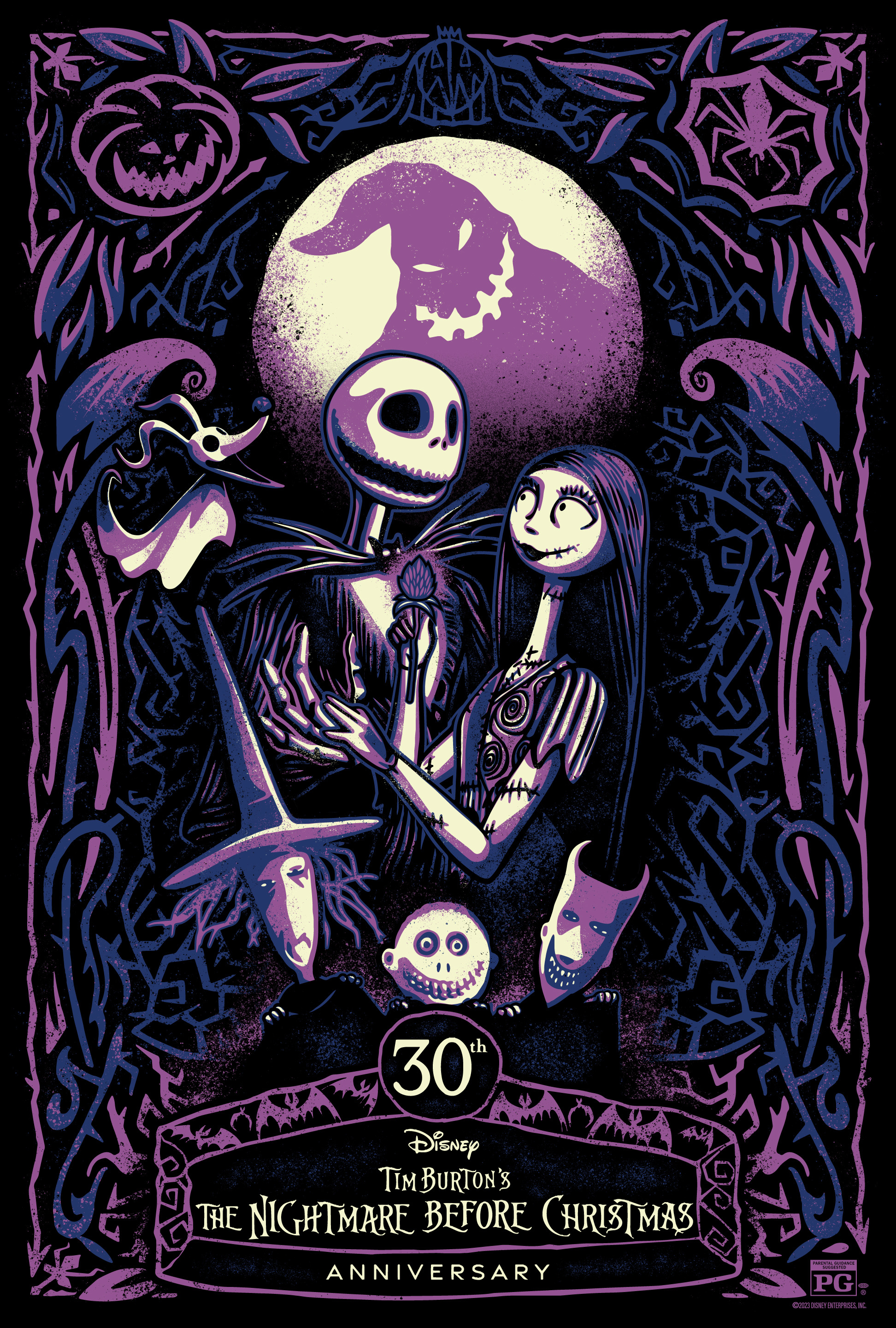 Mega Sized Movie Poster Image for The Nightmare Before Christmas (#12 of 12)