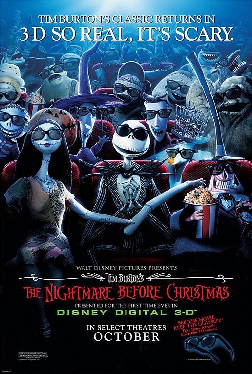 The Nightmare Before Christmas Movie Poster #6 - Internet Movie Poster ...