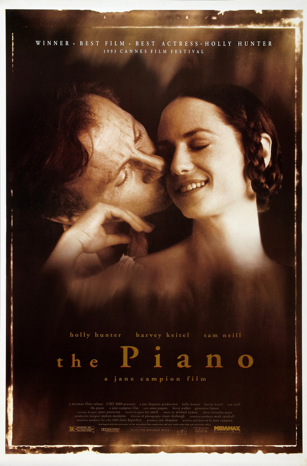 Extra Large Movie Poster Image for The Piano (#2 of 6)