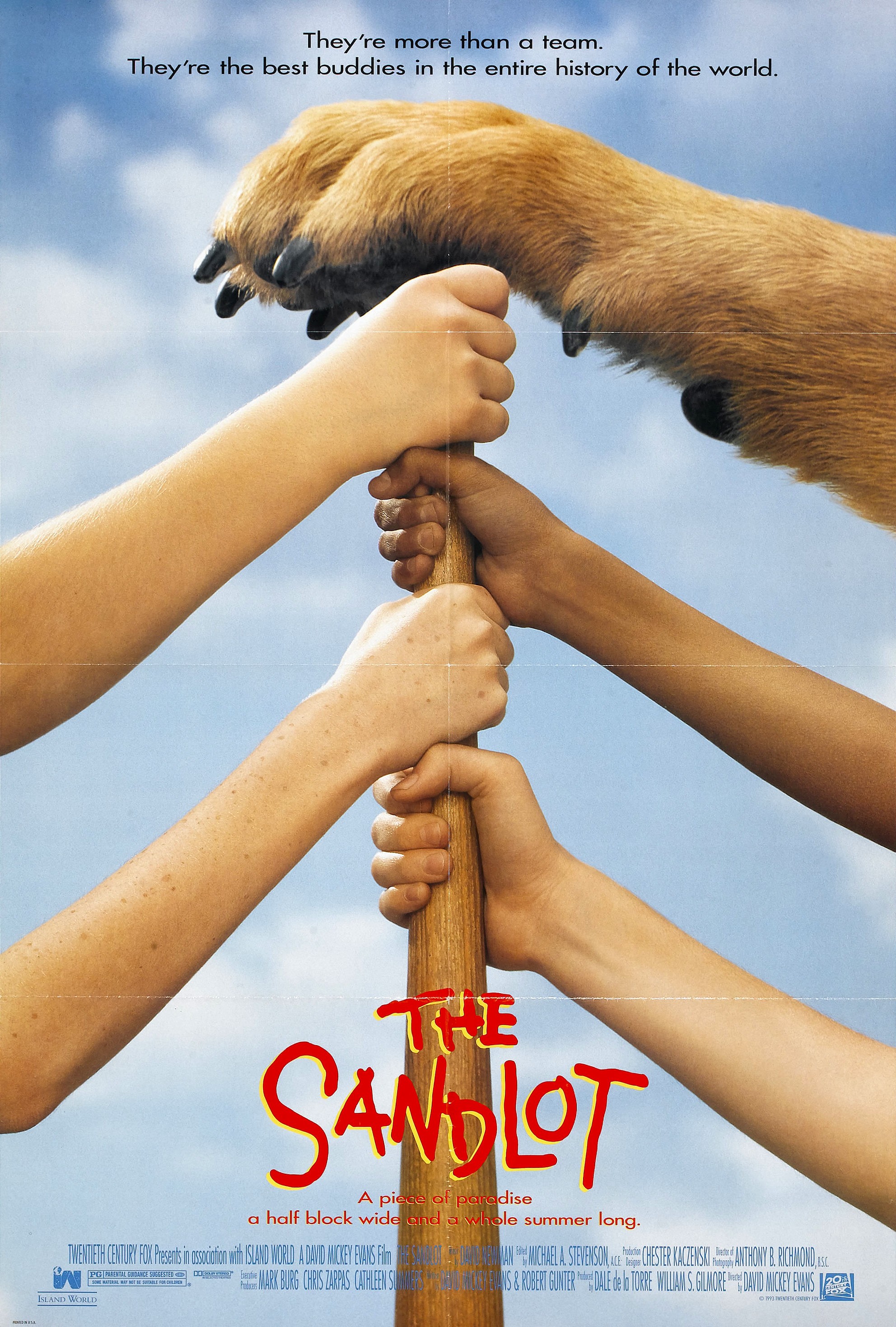 Mega Sized Movie Poster Image for The Sandlot 