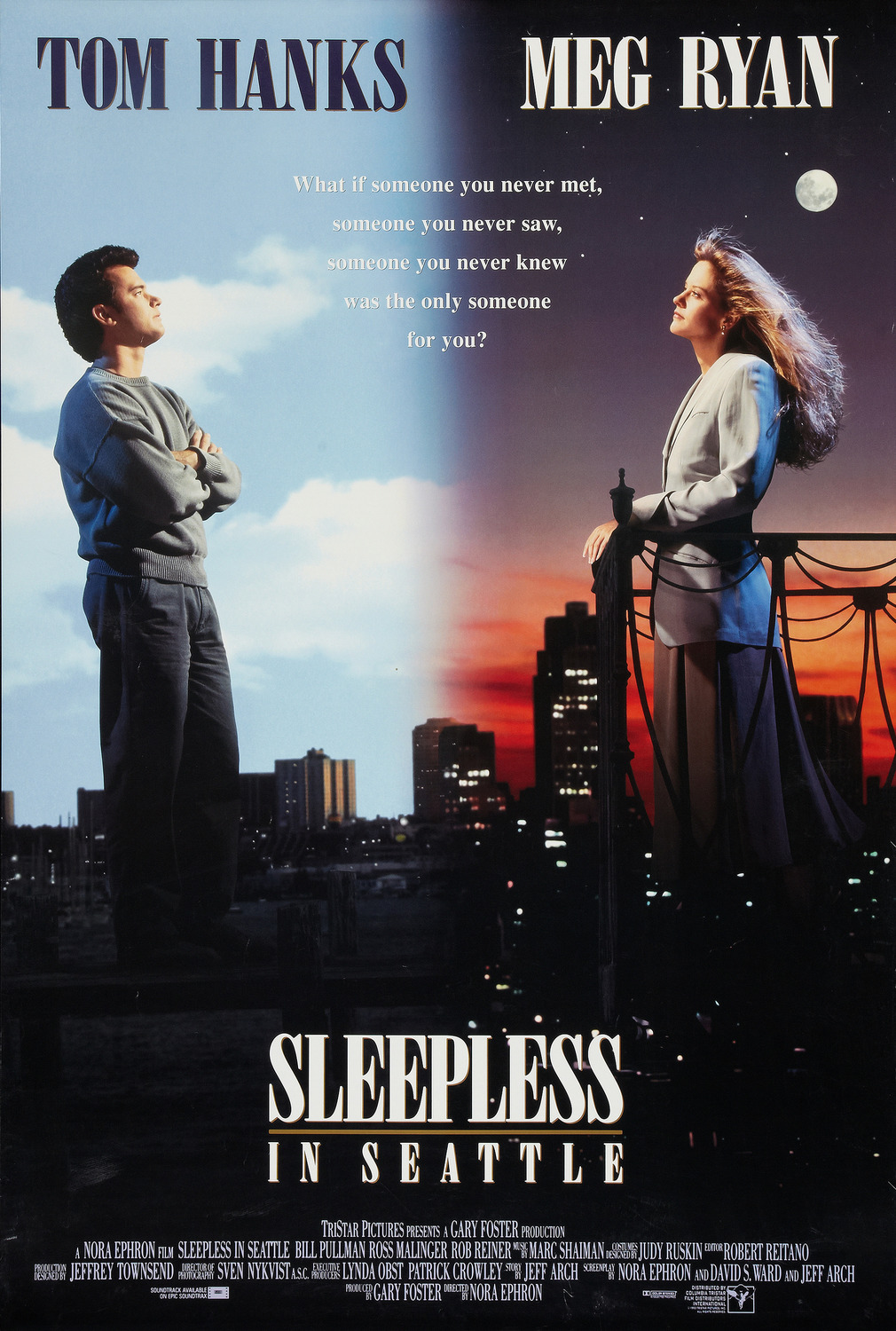 Extra Large Movie Poster Image for Sleepless in Seattle 