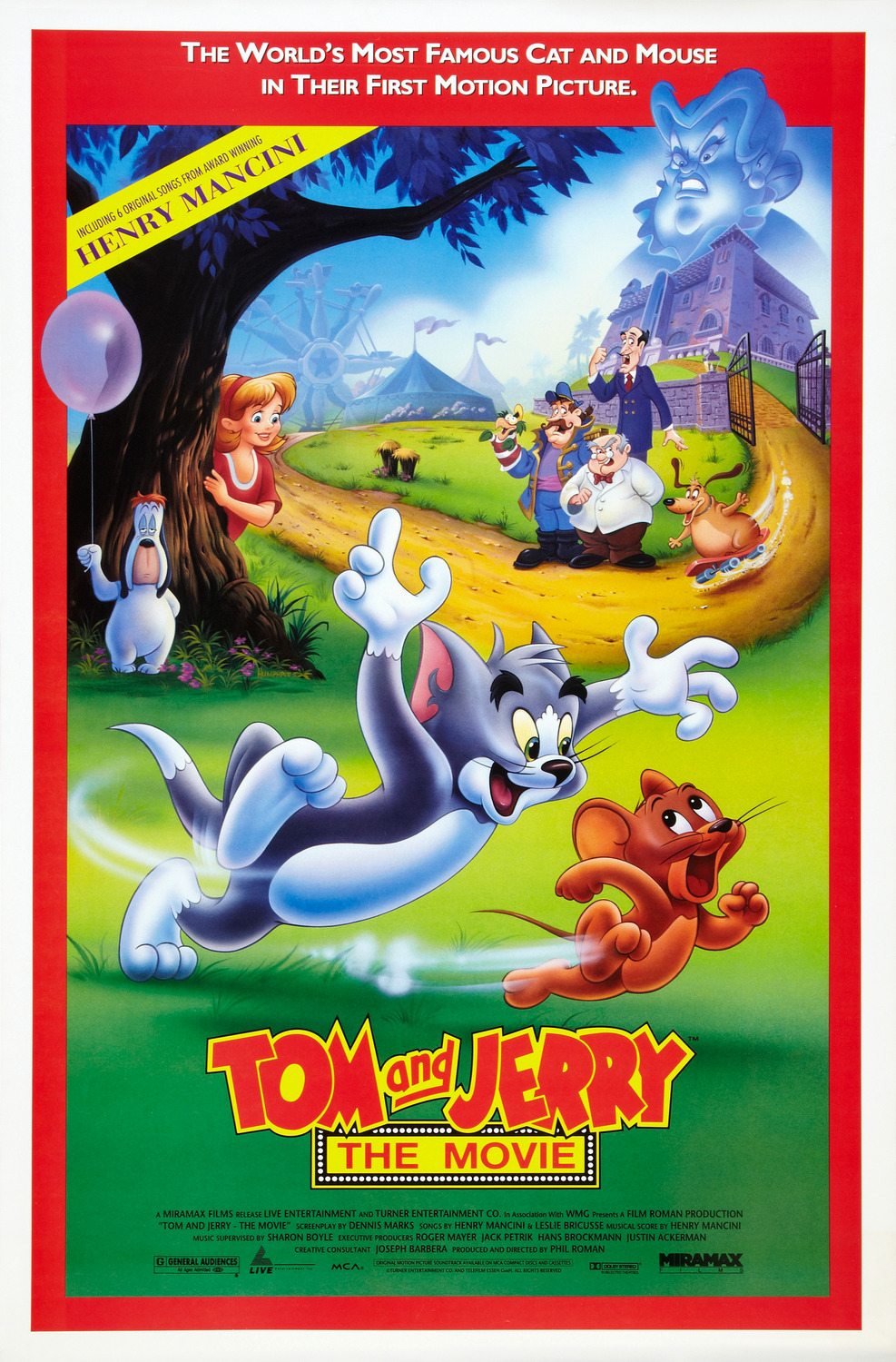 Extra Large Movie Poster Image for Tom and Jerry: The Movie (#2 of 4)