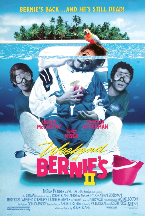 Weekend at Bernie's II Movie Poster