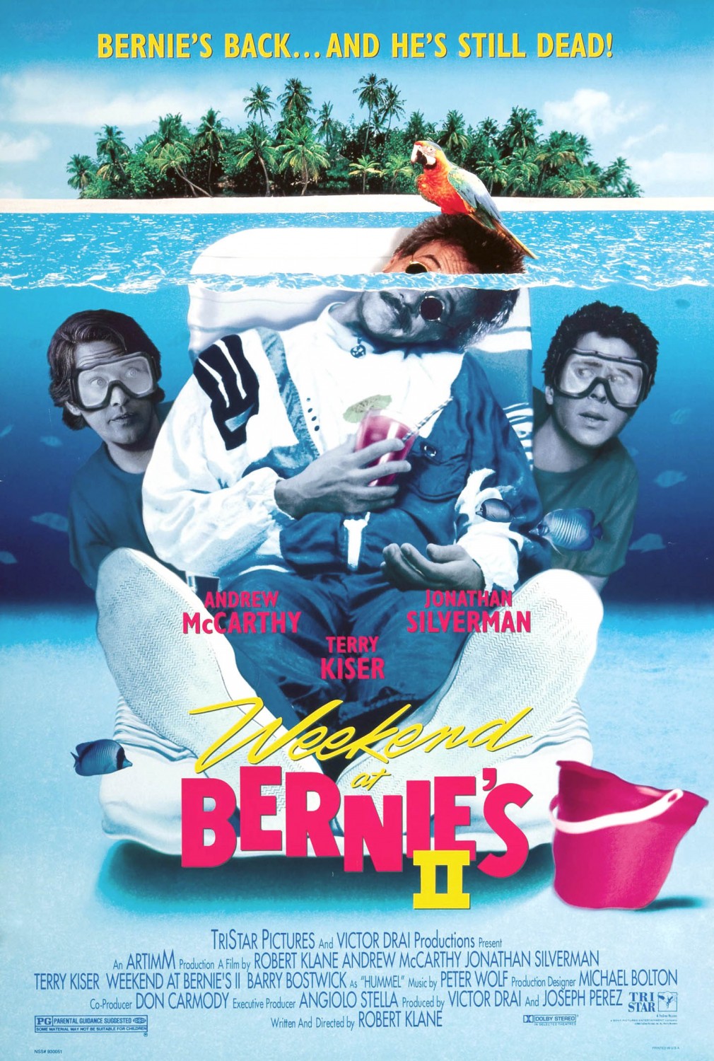Extra Large Movie Poster Image for Weekend at Bernie's II 