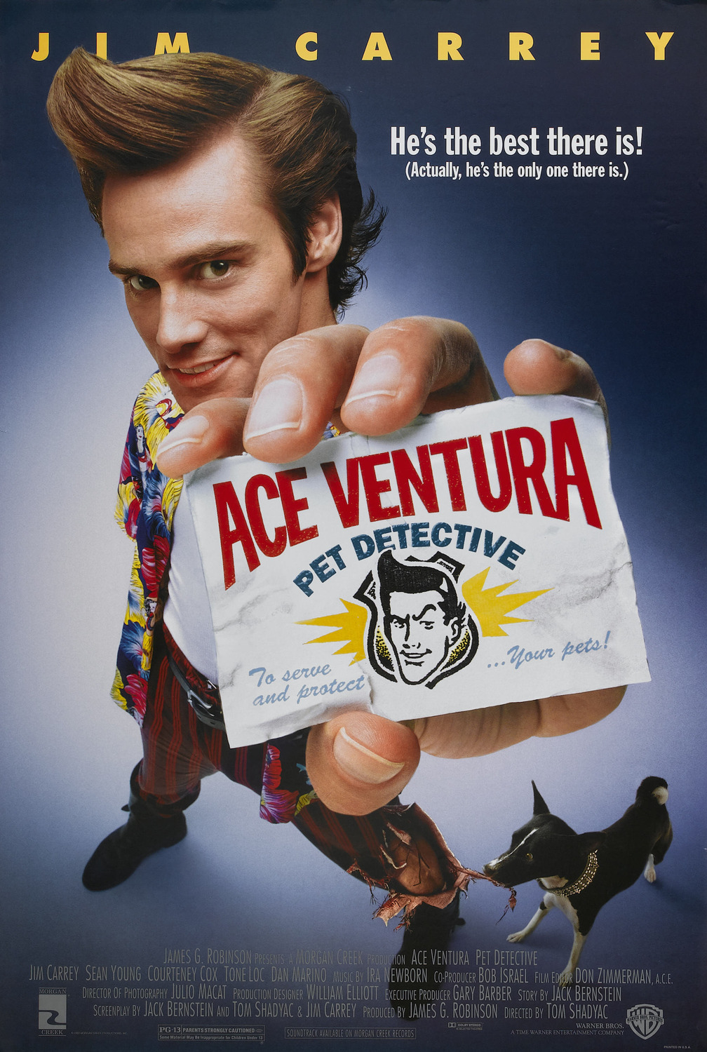 Extra Large Movie Poster Image for Ace Ventura: Pet Detective 