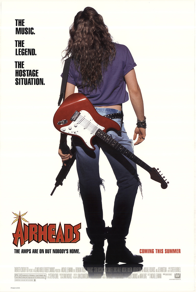Extra Large Movie Poster Image for Airheads (#2 of 2)