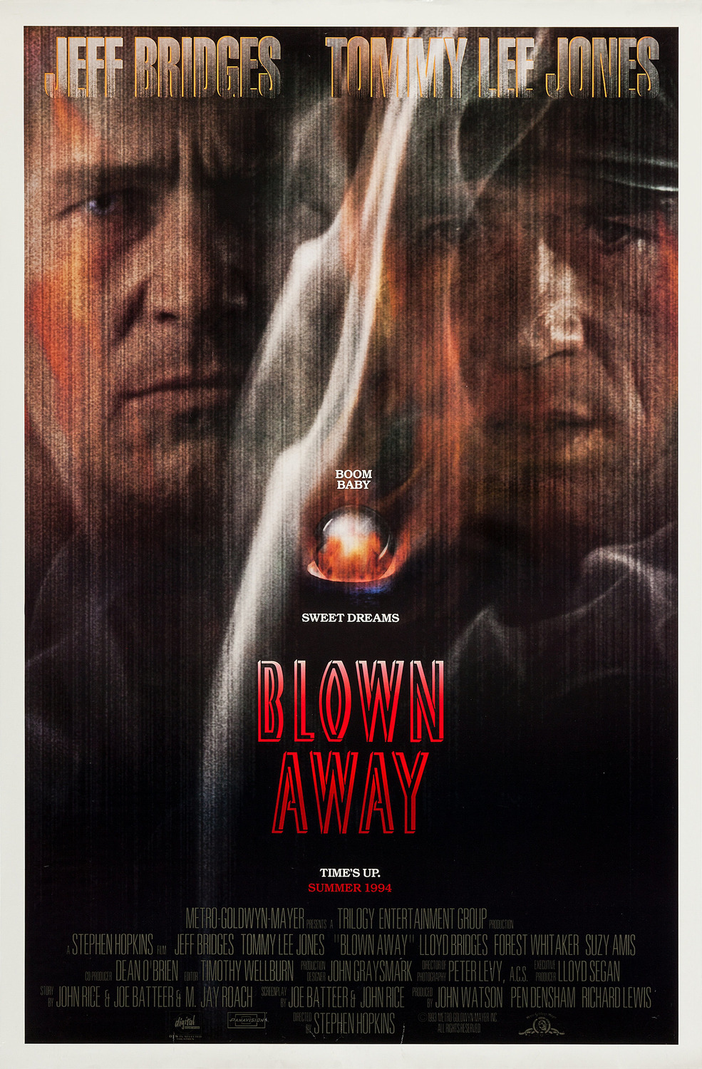 Extra Large Movie Poster Image for Blown Away (#1 of 3)