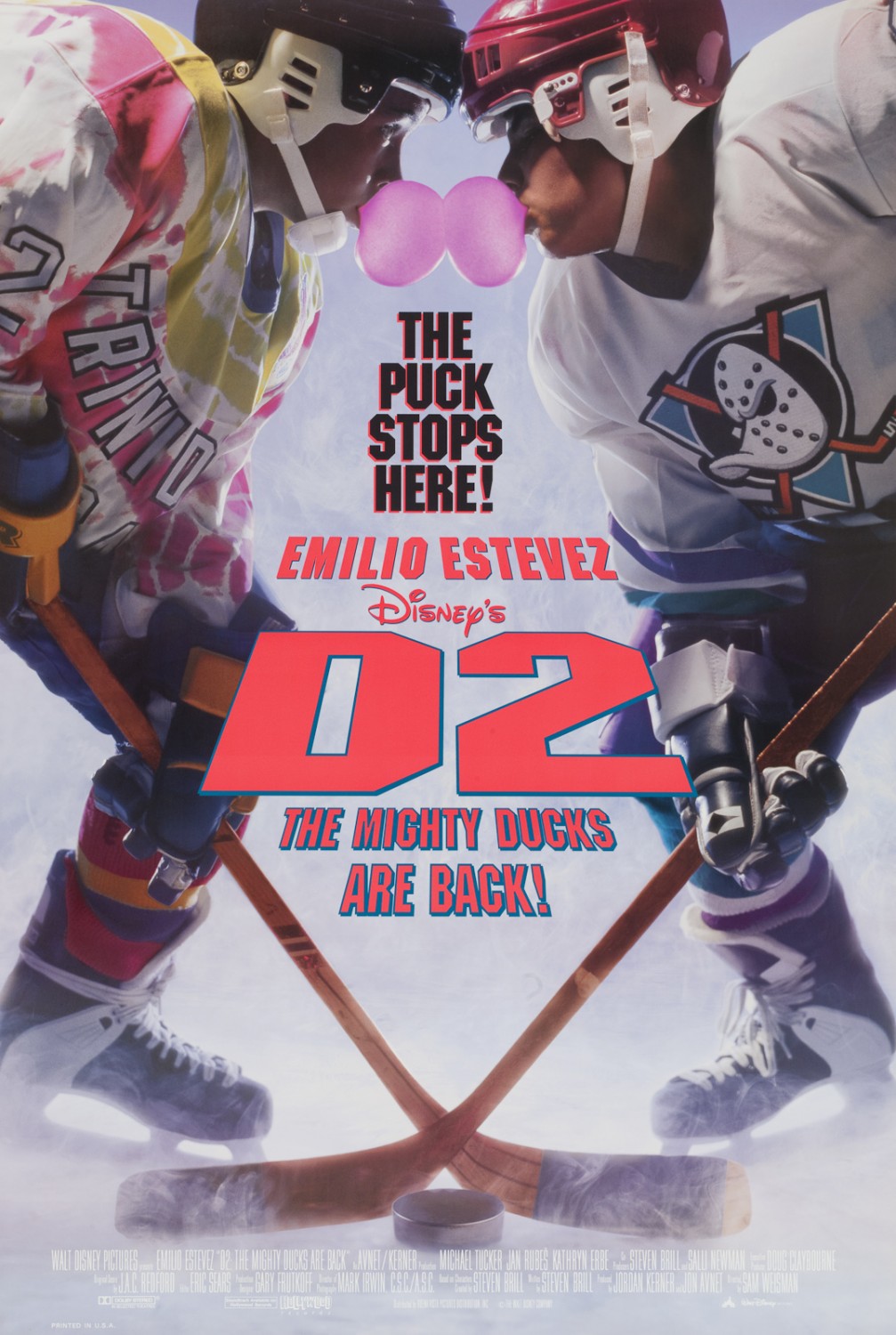 Extra Large Movie Poster Image for D2: The Mighty Ducks 