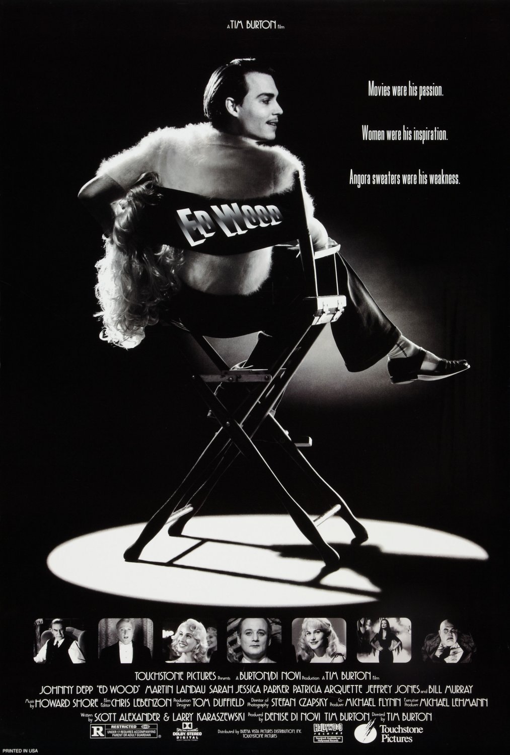 Extra Large Movie Poster Image for Ed Wood (#1 of 3)