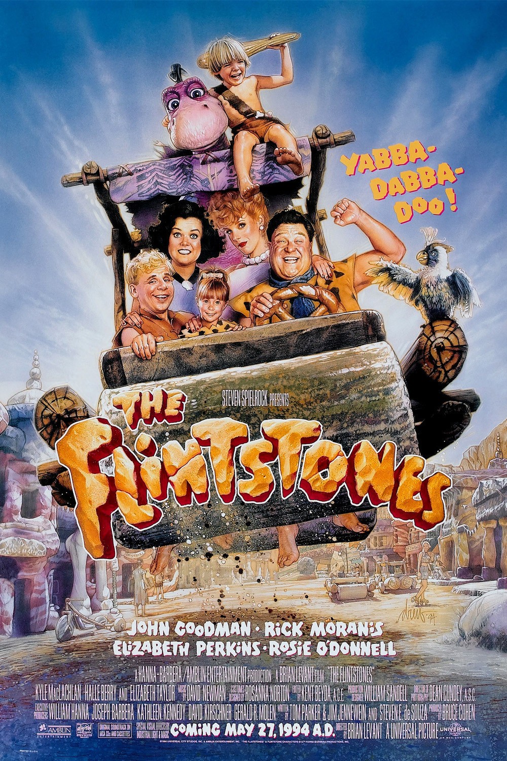 Extra Large Movie Poster Image for The Flintstones (#2 of 2)