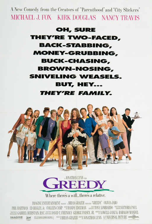 Greedy Movie Poster
