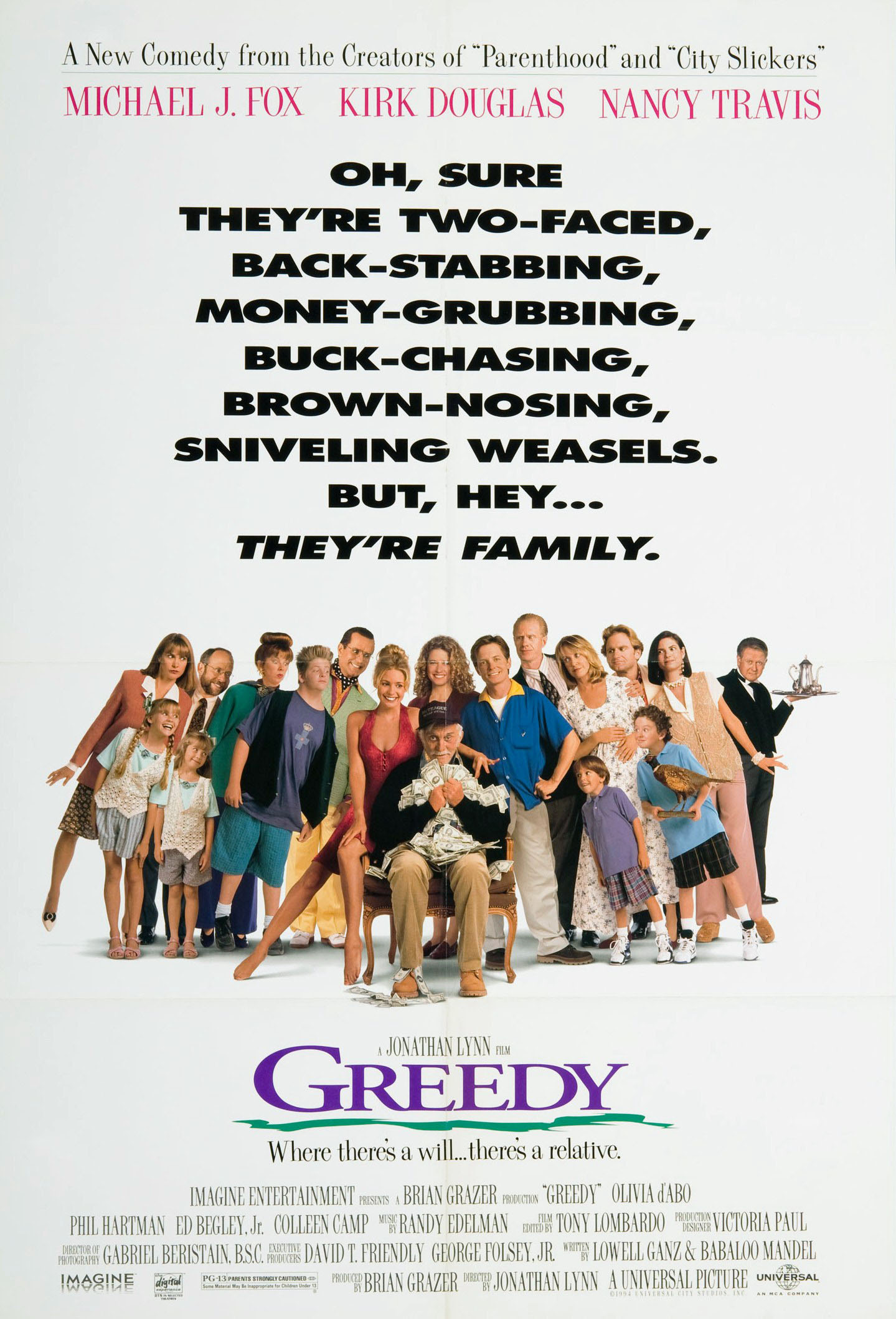 Mega Sized Movie Poster Image for Greedy (#1 of 2)