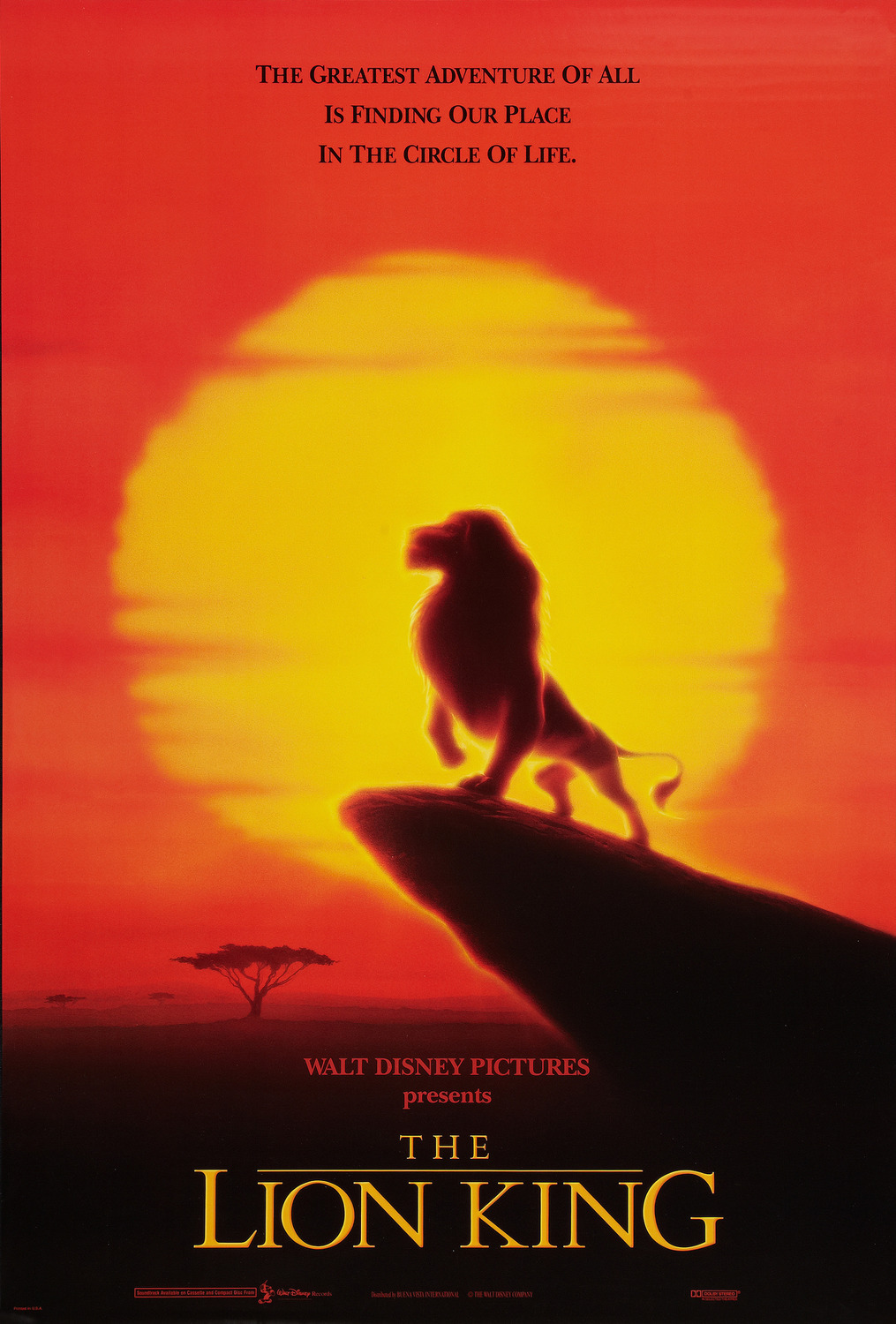 The Lion King 3 Of 6 Extra Large Movie Poster Image Imp Awards