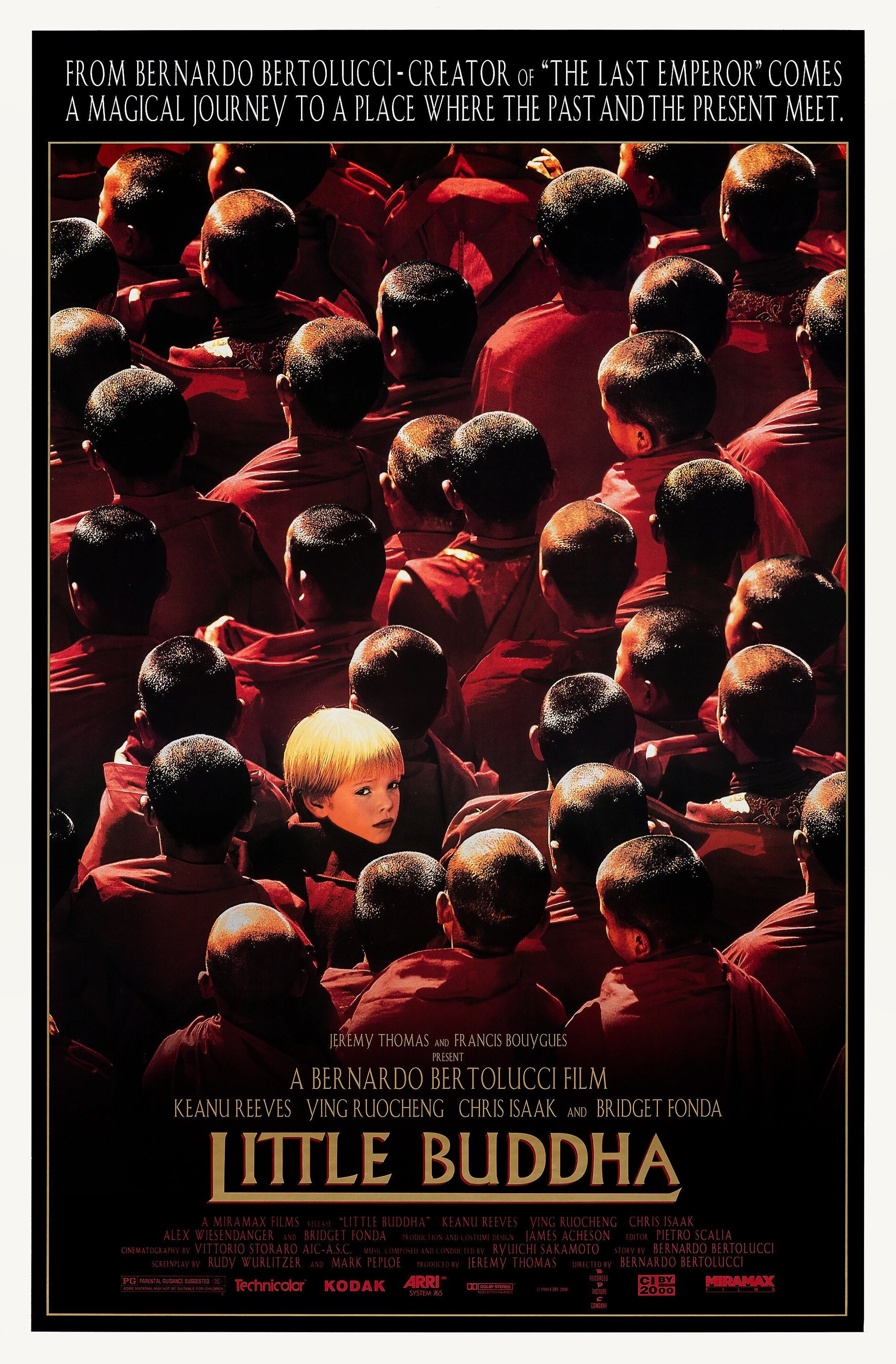Mega Sized Movie Poster Image for Little Buddha (#1 of 2)