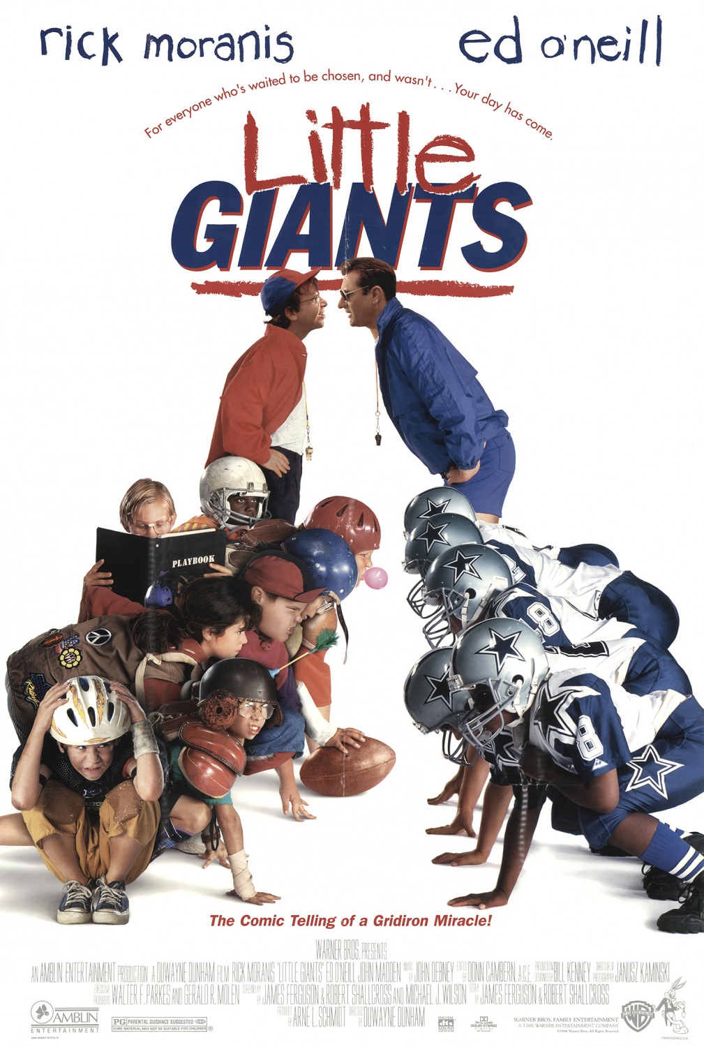 Extra Large Movie Poster Image for Little Giants 