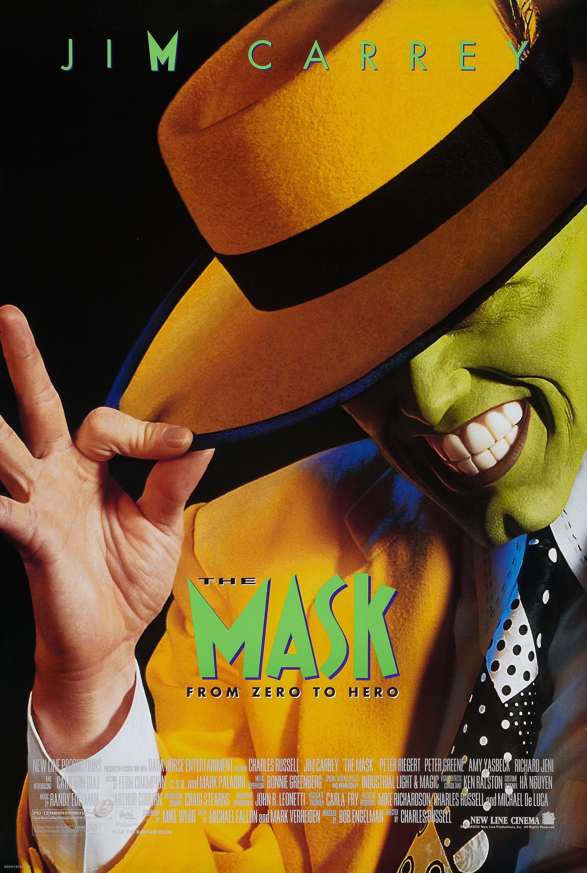 Mega Sized Movie Poster Image for The Mask (#1 of 2)