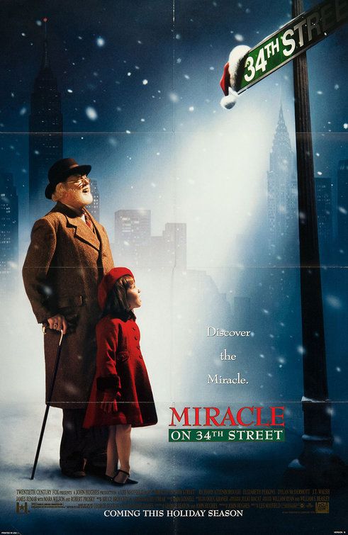 Miracle On 34th Street Movie Poster