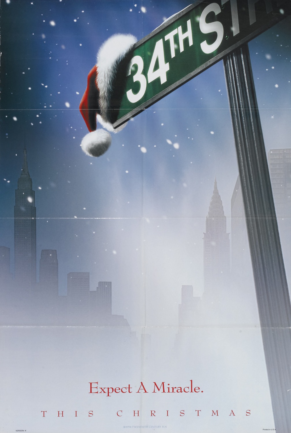Extra Large Movie Poster Image for Miracle On 34th Street (#2 of 2)