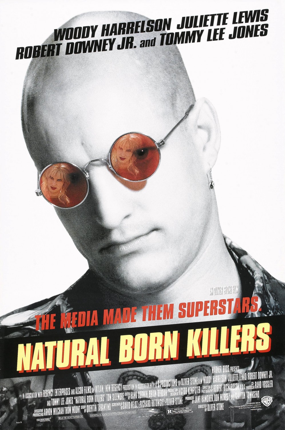 Extra Large Movie Poster Image for Natural Born Killers (#2 of 2)