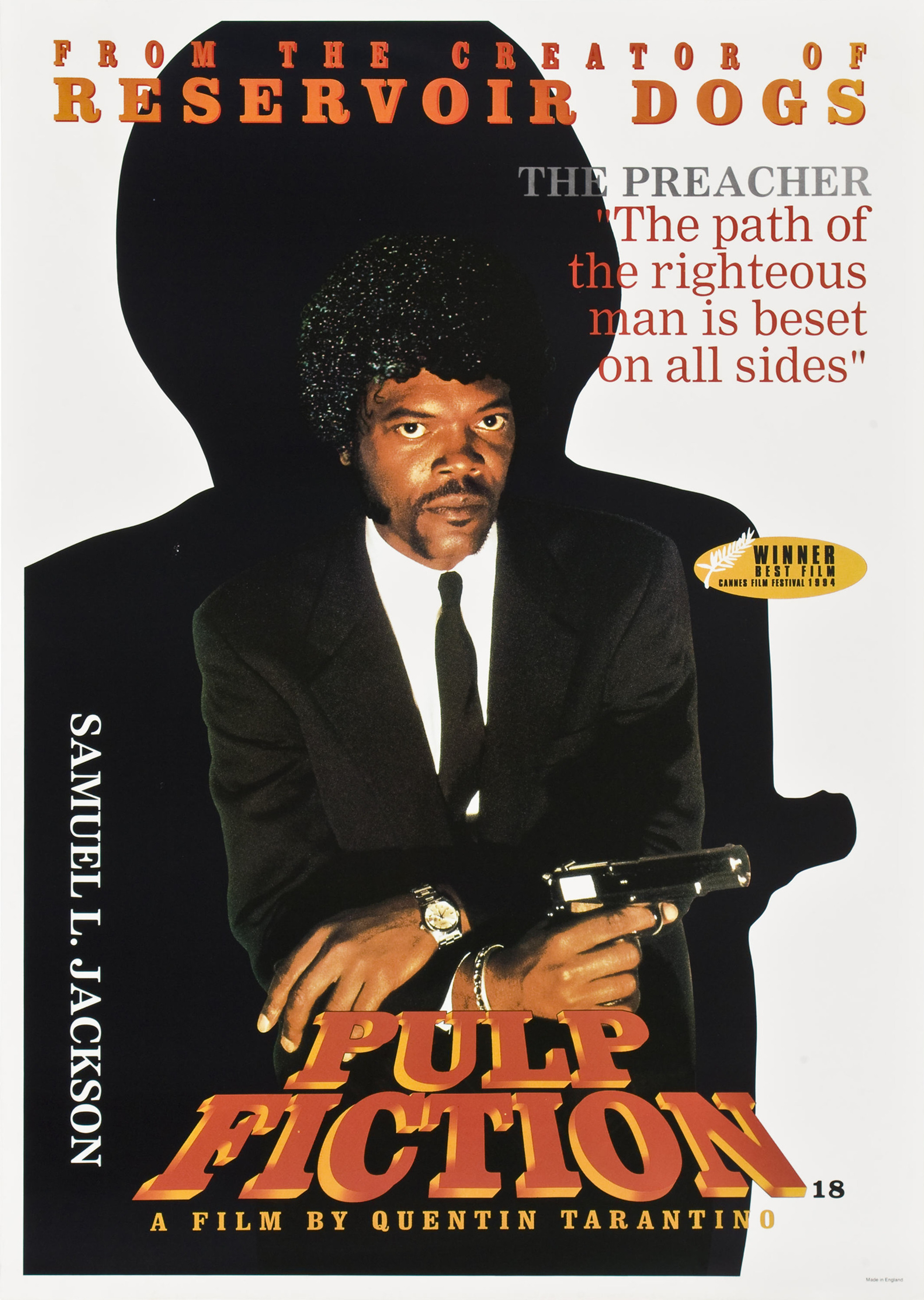 Mega Sized Movie Poster Image for Pulp Fiction (#6 of 9)