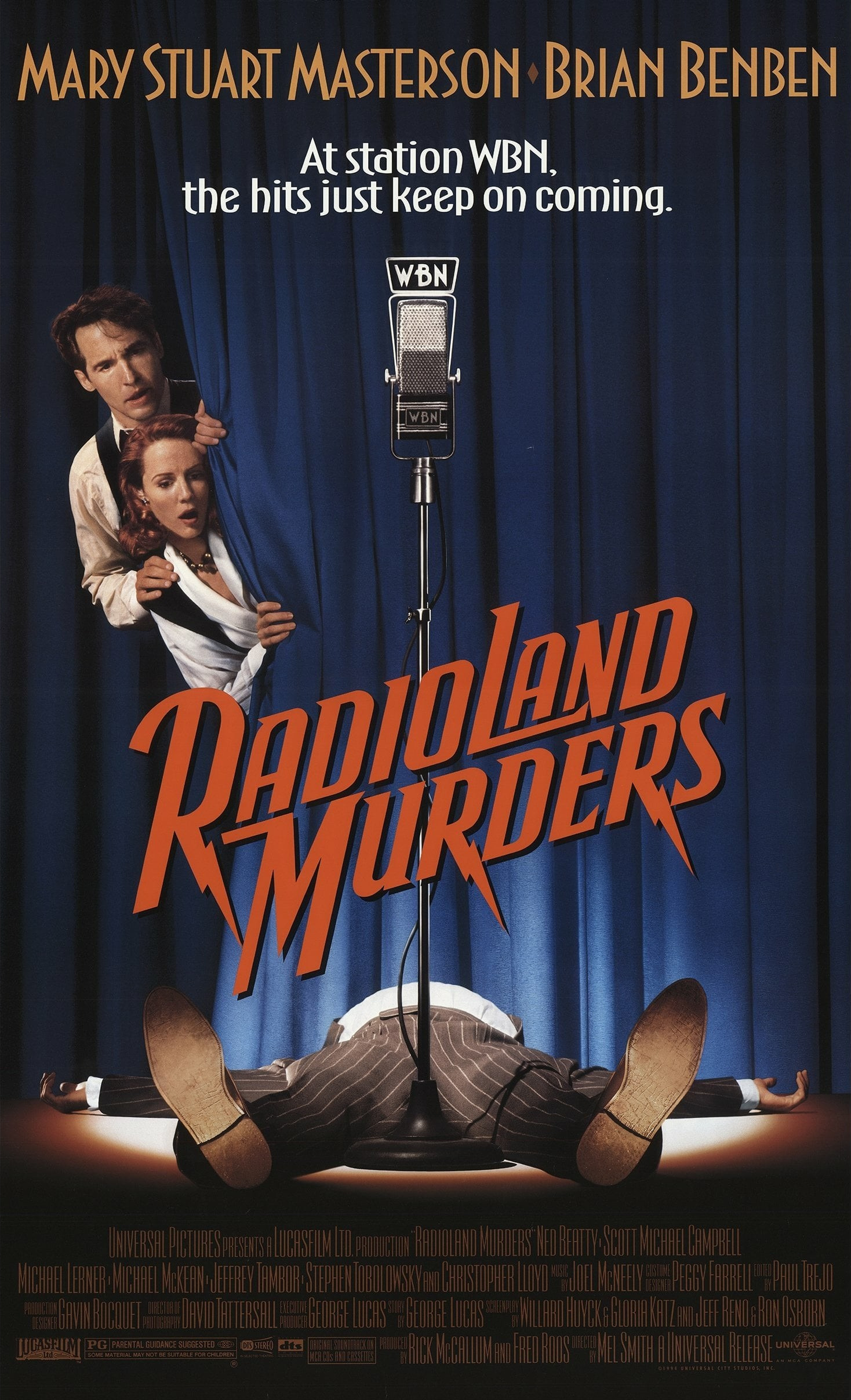 Mega Sized Movie Poster Image for Radioland Murders 