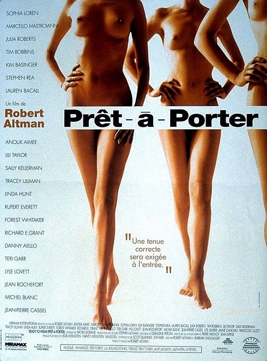 Ready To Wear (Pret- A - Porter) Movie Poster