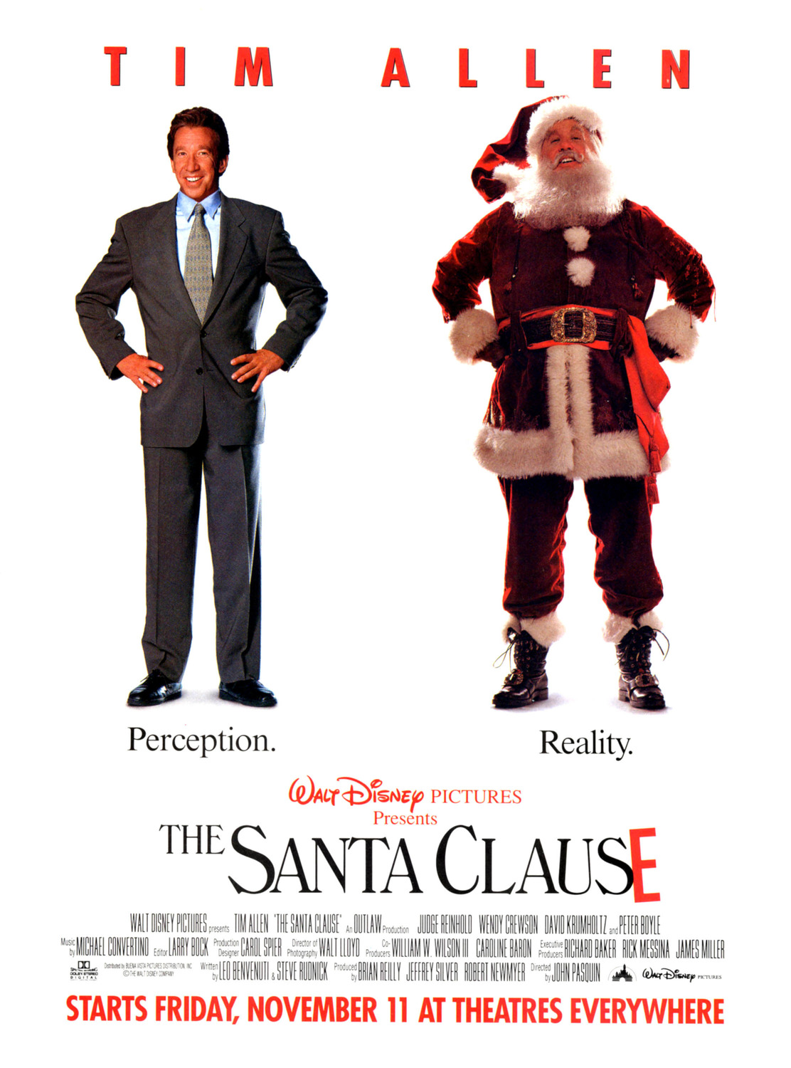 Extra Large Movie Poster Image for The Santa Clause (#4 of 6)