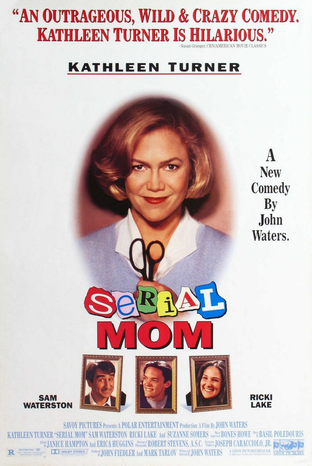 Extra Large Movie Poster Image for Serial Mom (#1 of 2)
