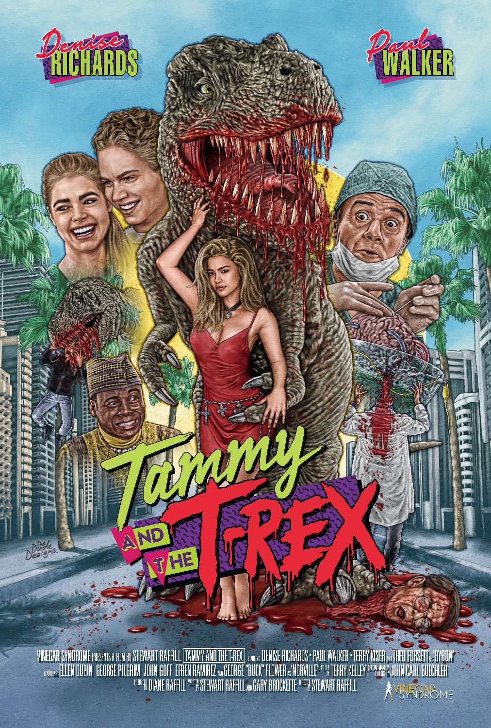 Extra Large Movie Poster Image for Tammy and the T-Rex 