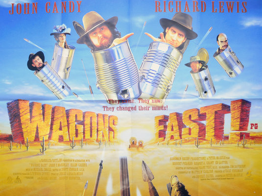 Wagons East Movie Poster