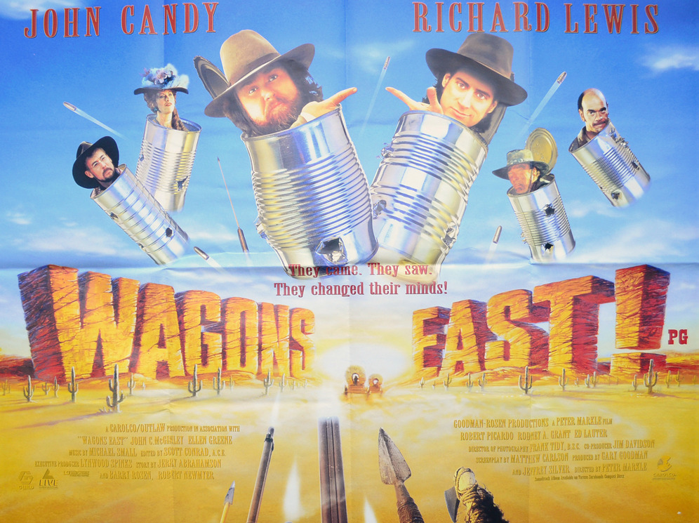 Extra Large Movie Poster Image for Wagons East (#2 of 2)