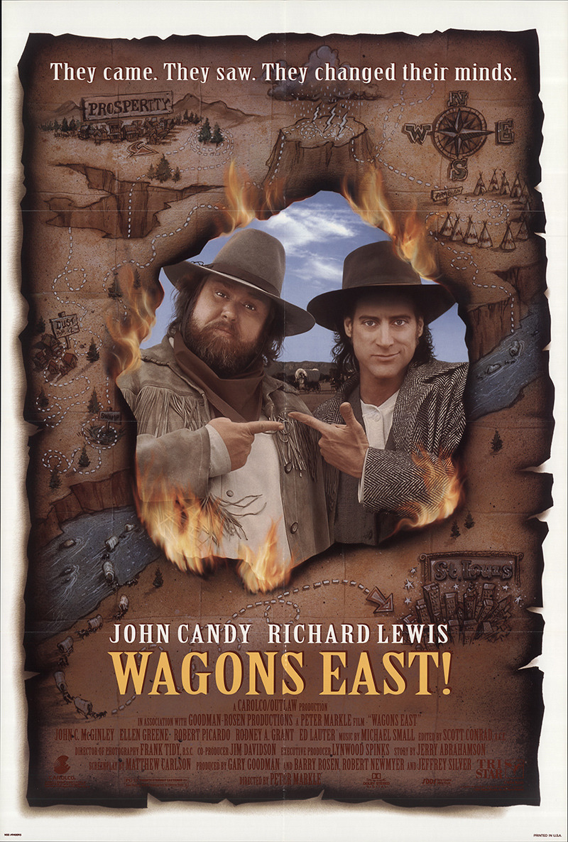 Extra Large Movie Poster Image for Wagons East (#1 of 2)