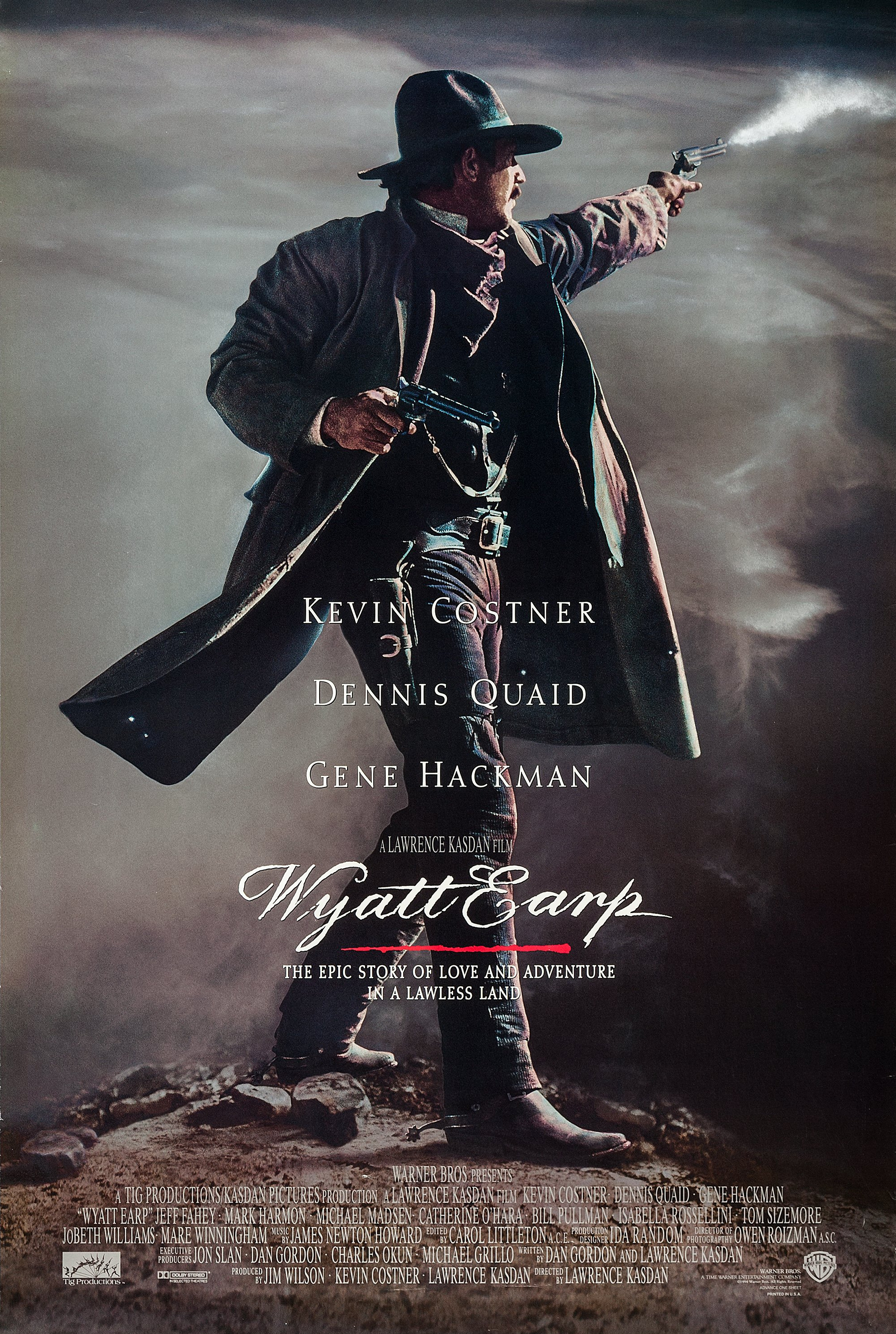 Mega Sized Movie Poster Image for Wyatt Earp (#1 of 2)