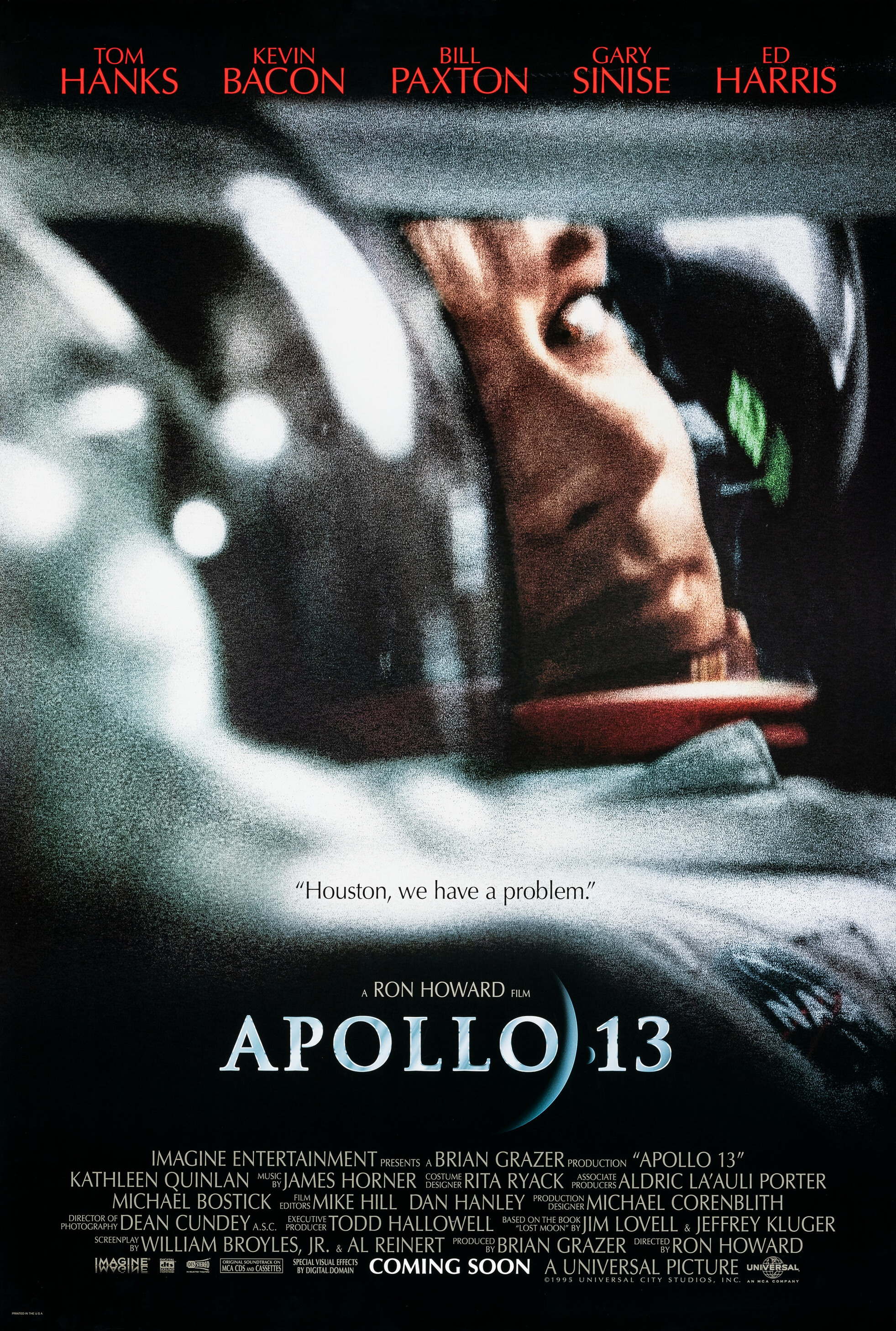Mega Sized Movie Poster Image for Apollo 13 (#2 of 3)
