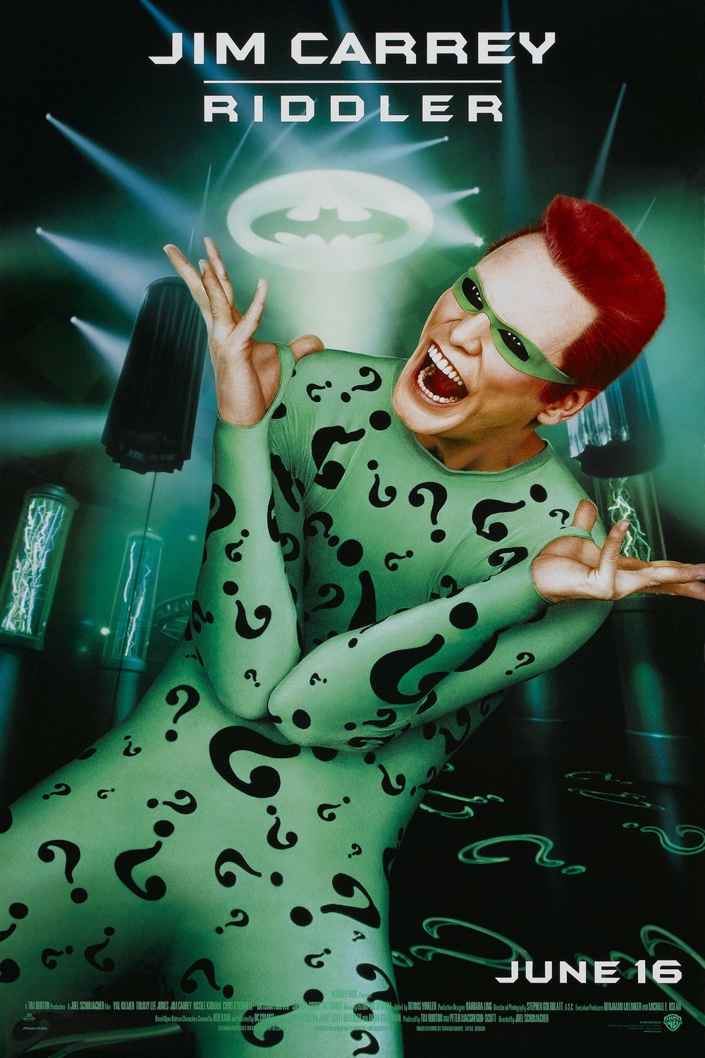 Extra Large Movie Poster Image for Batman Forever (#2 of 8)