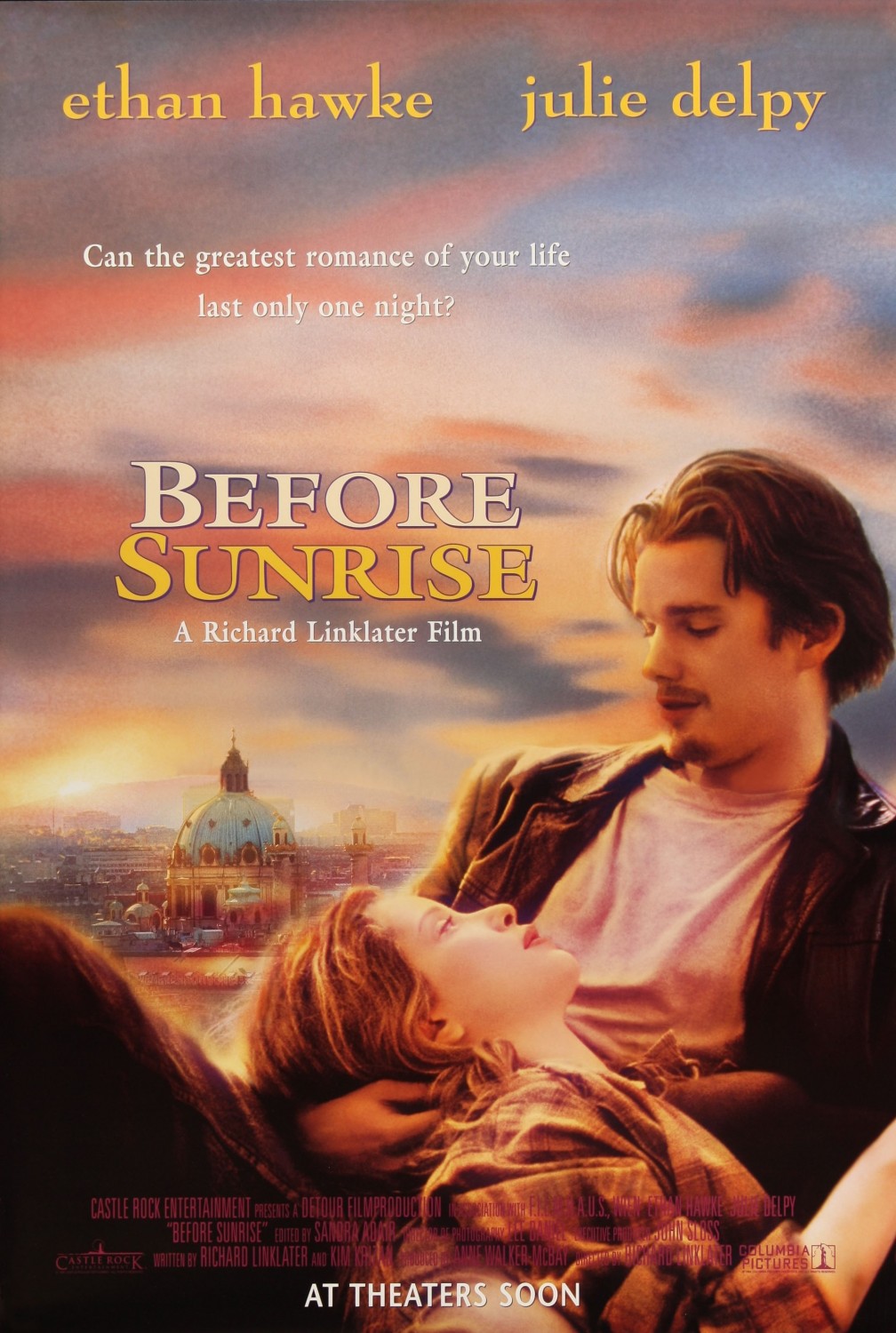 Extra Large Movie Poster Image for Before Sunrise (#1 of 2)