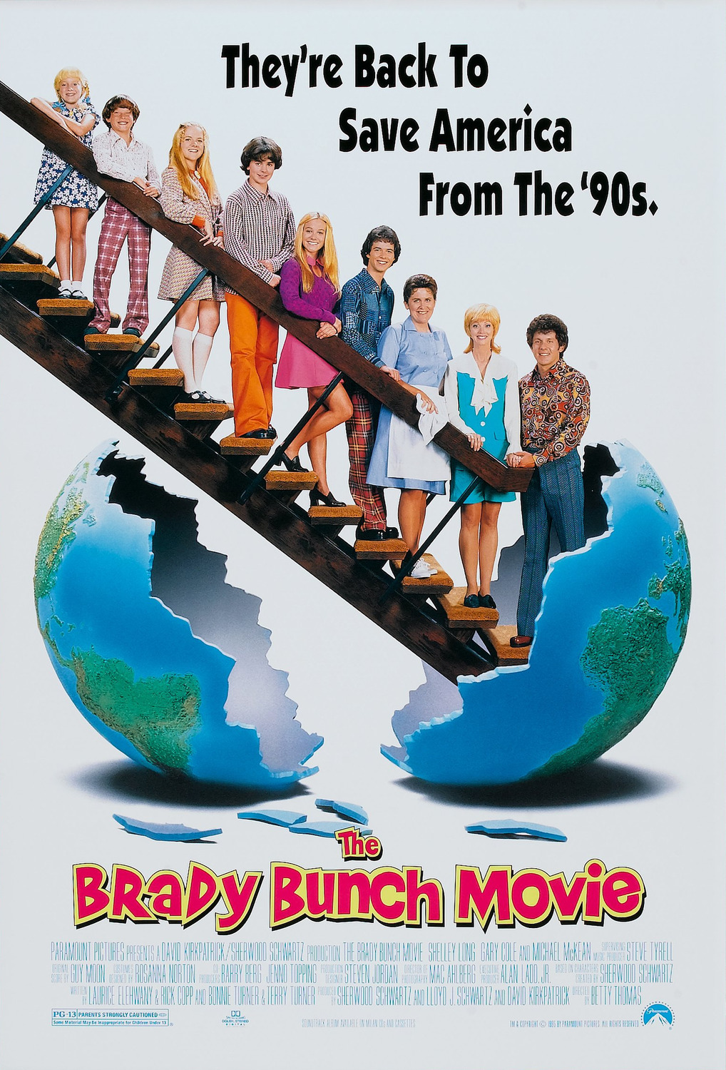 Extra Large Movie Poster Image for The Brady Bunch Movie 
